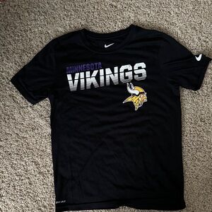 Boys Nike Black Minnesota Vikings Tee